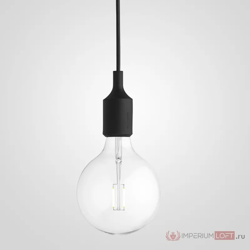 Подвесной светильник Muuto E27 Black от ImperiumLoft