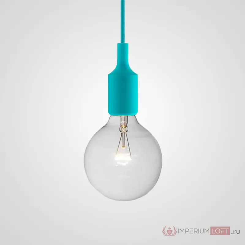 Подвесной светильник Muuto E27 Turquoise от ImperiumLoft