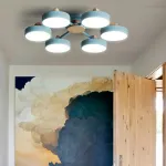 Потолочная люстра MOVE 5 Blue от ImperiumLoft