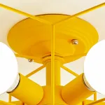 Потолочная люстра ASTERI Yellow от ImperiumLoft