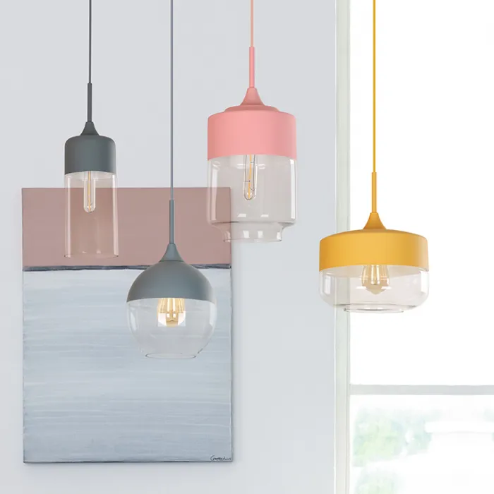 Подвесной светильник NORD COLOR B Pink от ImperiumLoft