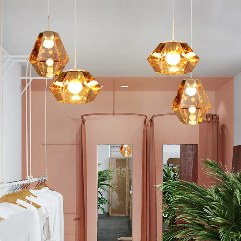Подвесной светильник TomD Cut Pendant Light A Gold