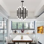 Подвесная рядная люстра CONSTA L30 Gold от ImperiumLoft