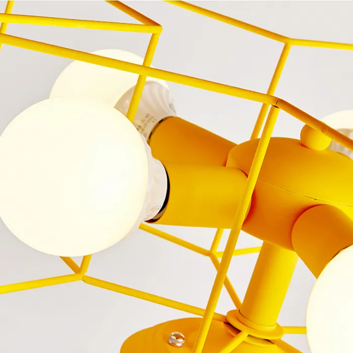 Потолочная люстра ASTERI Yellow от ImperiumLoft