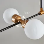 Подвесной реечный светильник DUM LONG White от ImperiumLoft
