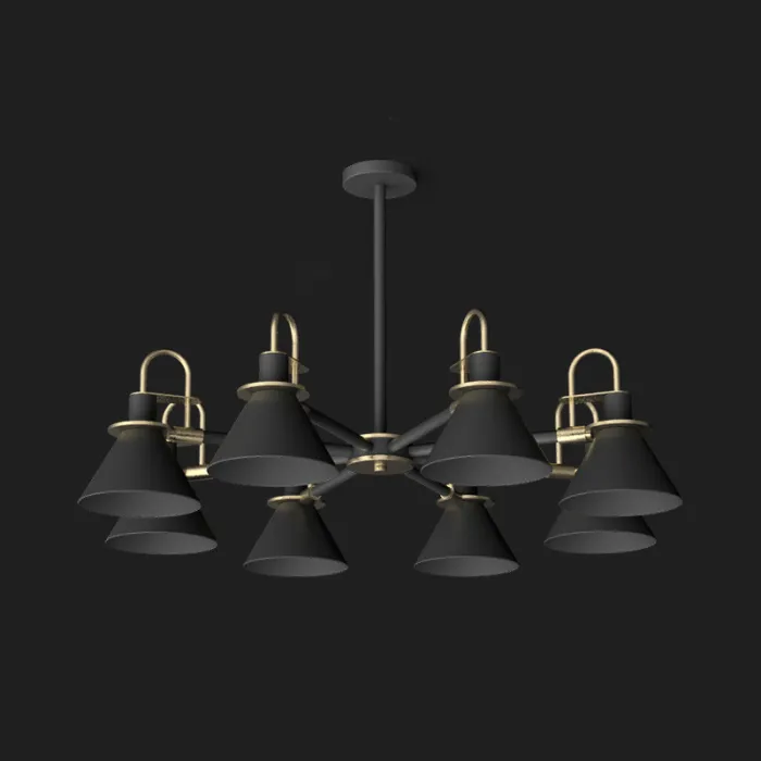 Люстра на штанге CODA D94 Black от ImperiumLoft