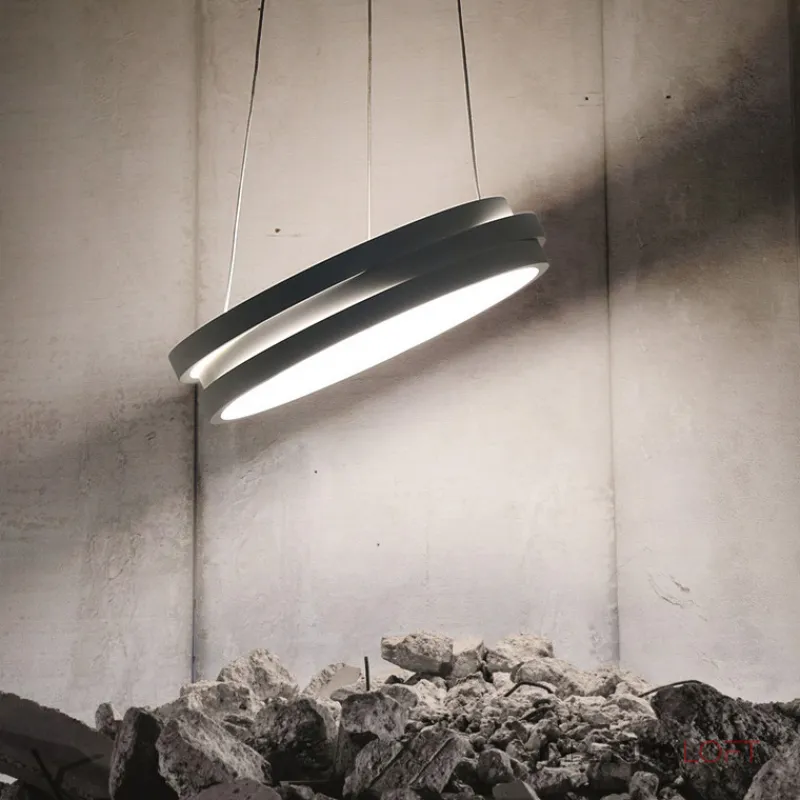 Подвесной кольцевой светильник GALO D63 Black от ImperiumLoft Подвесной кольцевой светильник GALO D63 Black от ImperiumLoft