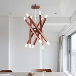 Люстра на штанге SNAP D62 Gold от ImperiumLoft