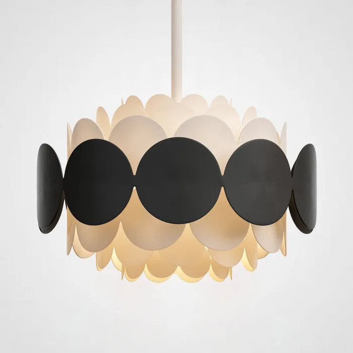 Люстра на штанге ASOLA D40 Black by ImperiumLoft от ImperiumLoft