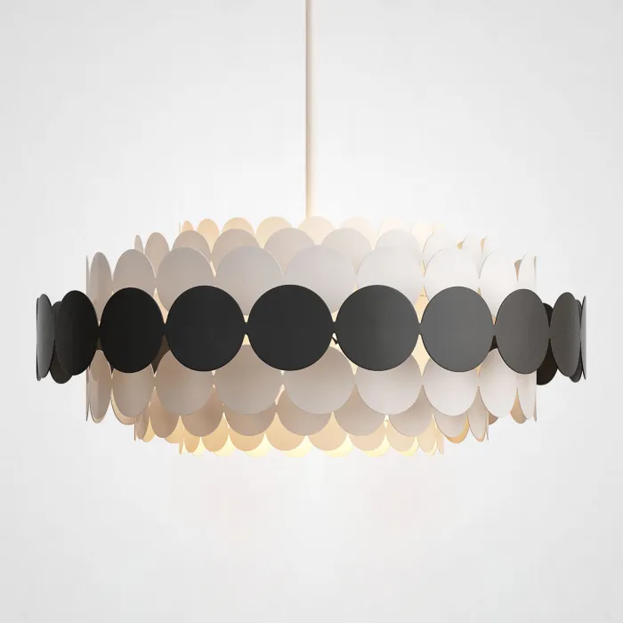 Люстра на штанге ASOLA D80 Black by ImperiumLoft от ImperiumLoft