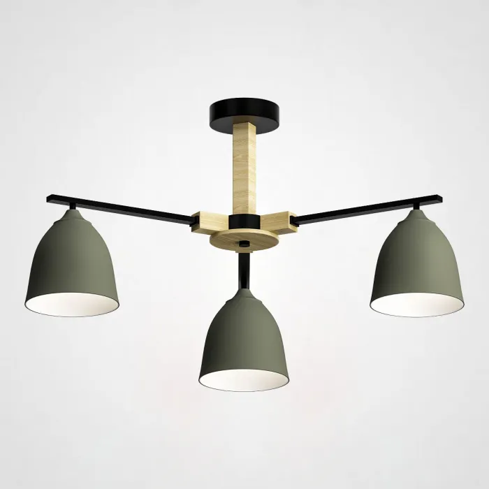 Потолочная люстра NOA 3 Olive by ImperiumLoft от ImperiumLoft