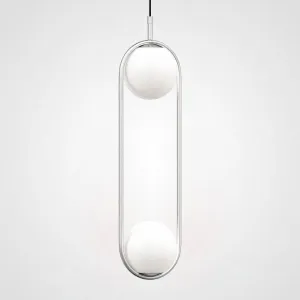Подвесной светильник HOOP DUO Chrome