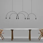 Подвесная люстра Volta Studio Black 4 от ImperiumLoft