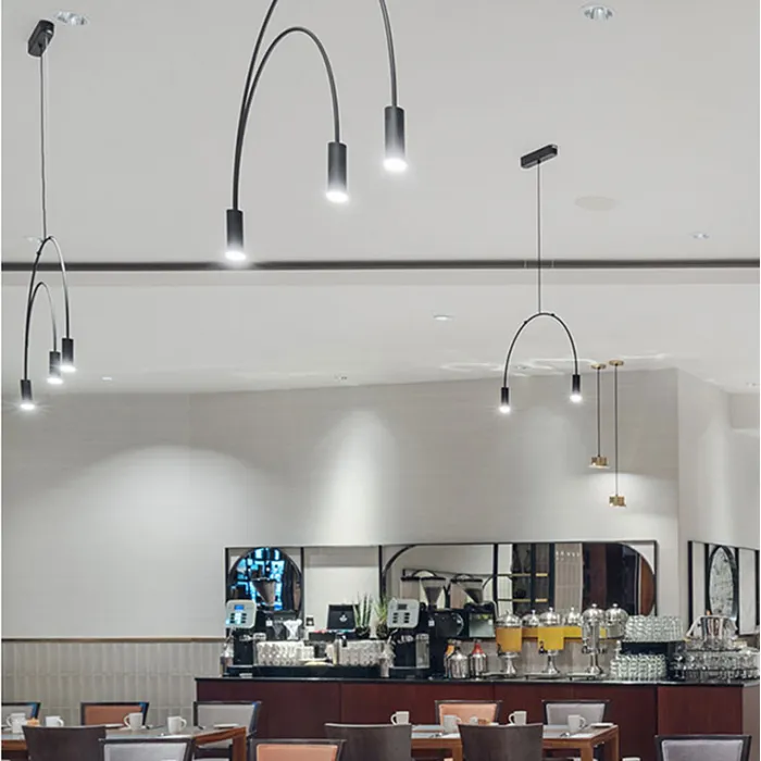 Подвесная люстра Volta Studio Black 4 от ImperiumLoft