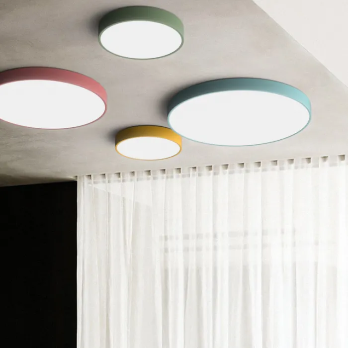 Потолочный светильник DISC COLOR D60 Green от ImperiumLoft