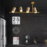 Подвесной реечный светильник BARREL B Green от ImperiumLoft