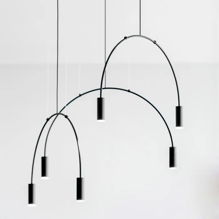 Подвесная люстра Volta Studio Black 4 от ImperiumLoft