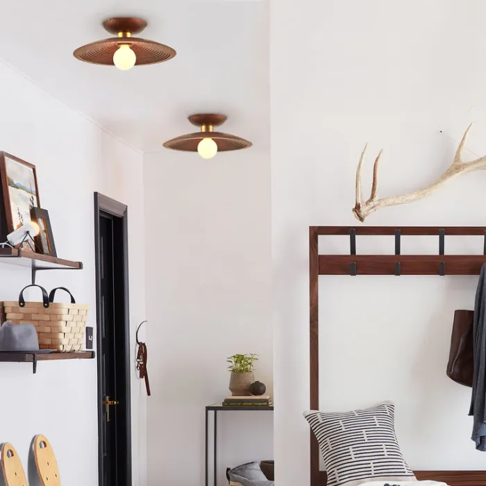 Потолочный светильник ELSA C D30 Black walnut от ImperiumLoft