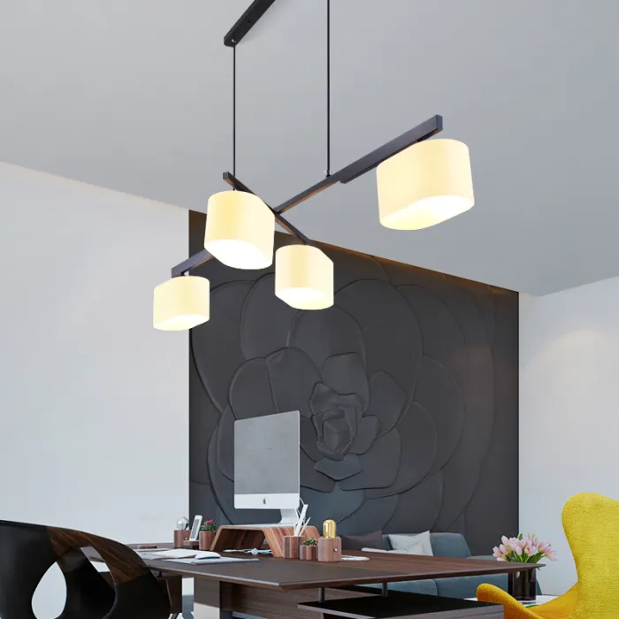 Подвесная рядная люстра RID Black от ImperiumLoft