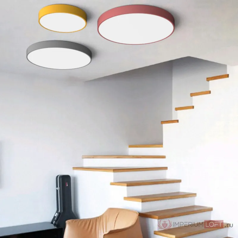 Потолочный светильник DISC COLOR D30 Blue от ImperiumLoft