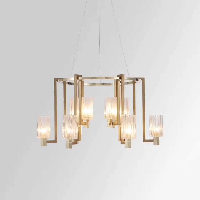 Подвесная кольцевая люстра KRISTEL D75 12 lamps от ImperiumLoft