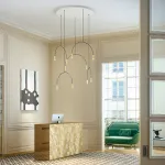Подвесная люстра Volta Studio Black 4 от ImperiumLoft