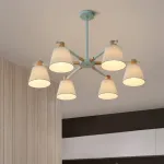 Потолочная люстра на штанге NATURA A BLUE 6 от ImperiumLoft