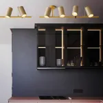 Подвесной реечный светильник BARREL B Green от ImperiumLoft
