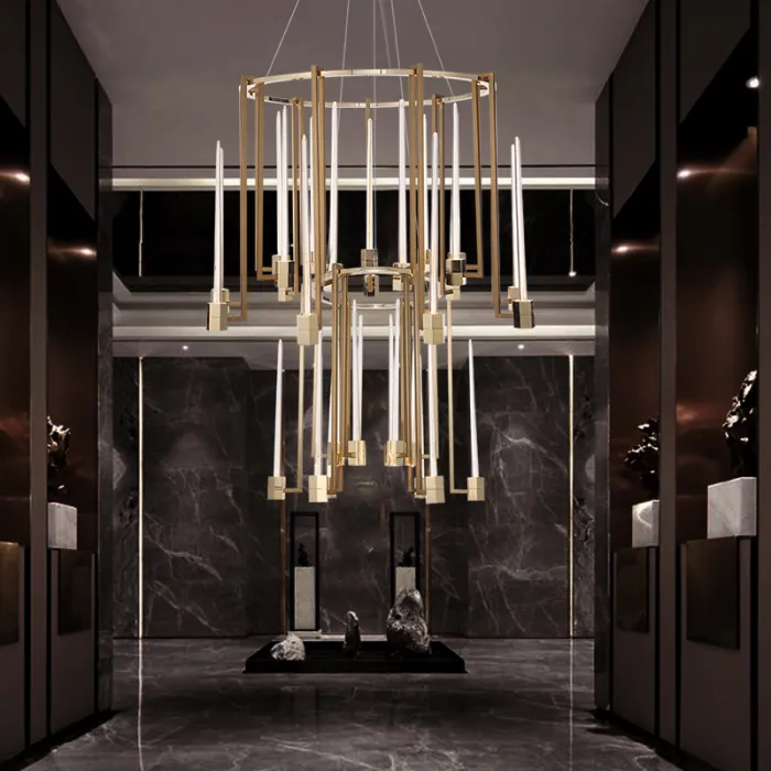 Люстра KALI’ chandelier D110 18 lamps от ImperiumLoft