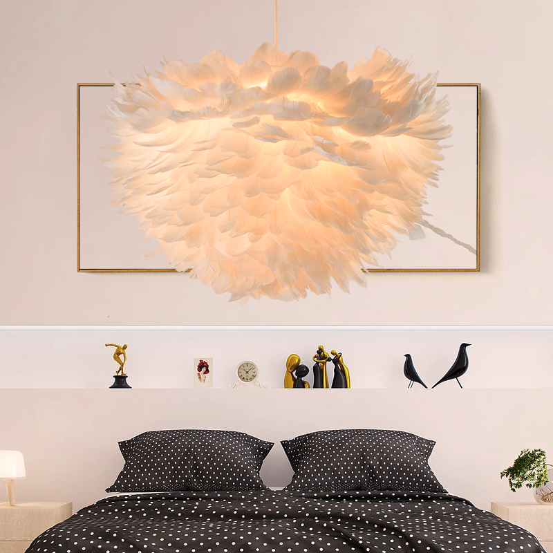 Люстра FEATHERS D70 Pink от ImperiumLoft