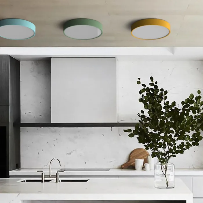 Потолочный светильник DISC COLOR D60 Green от ImperiumLoft