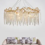 Люстра Aqua Organic Large Chandelier Lighting D100 от ImperiumLoft