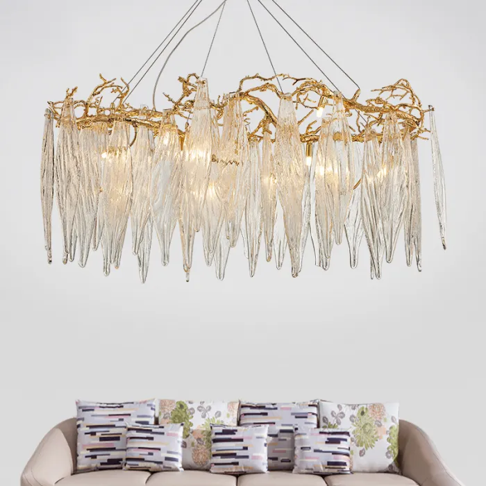 Люстра Aqua Organic Large Chandelier Lighting D100 от ImperiumLoft