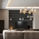 Подвесная кольцевая люстра ICICLES от ImperiumLoft