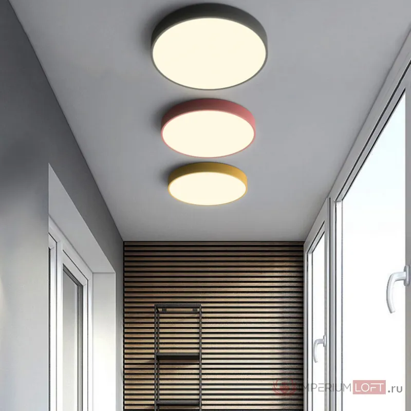 Потолочный светильник DISC COLOR D30 Blue от ImperiumLoft