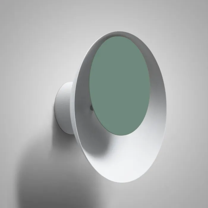 Бра TWIRL D32 White/Green от ImperiumLoft
