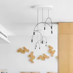 Подвесная люстра Volta Studio Black 4 от ImperiumLoft