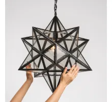 Люстра Black Star Clear Glass 50 см