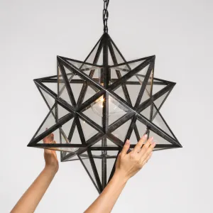 Люстра Black Star Clear Glass 50 см