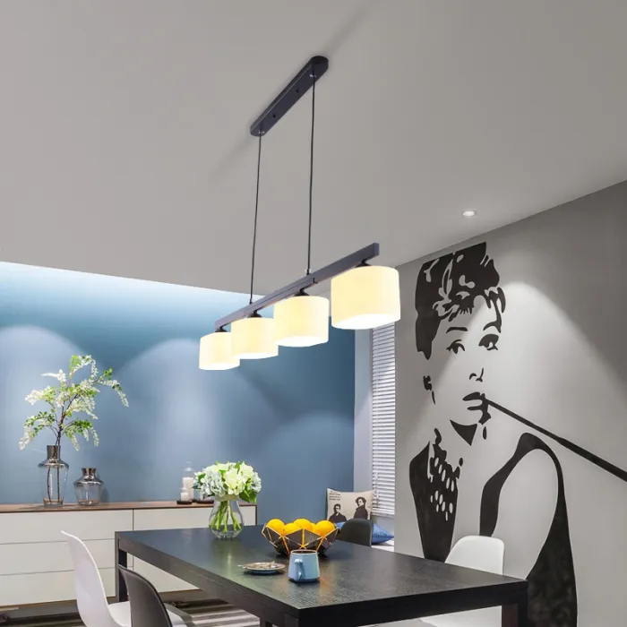 Подвесная рядная люстра RID Black от ImperiumLoft