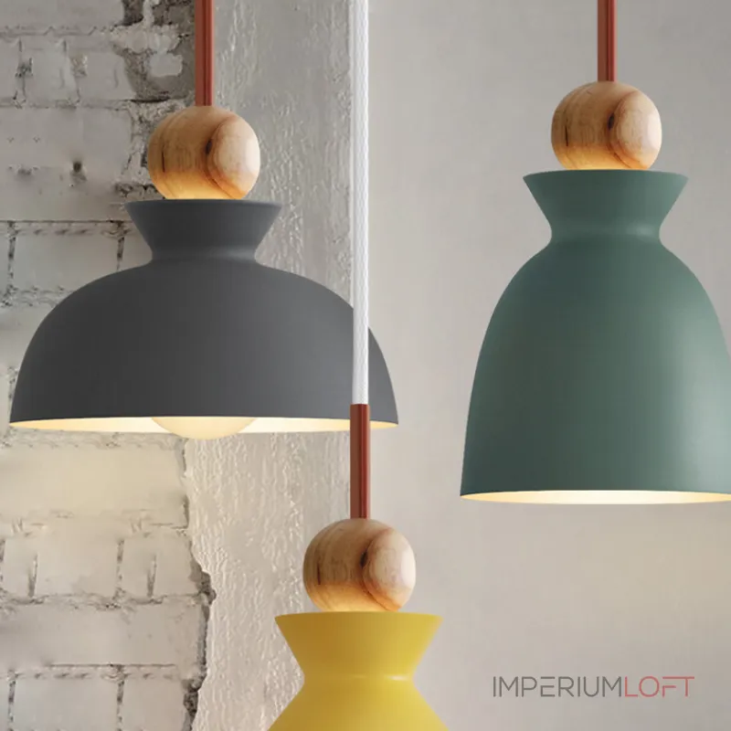 Подвесной светильник OMG2 D28 Grey от ImperiumLoft