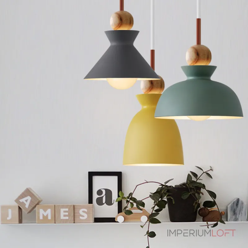 Подвесной светильник OMG2 D28 Grey от ImperiumLoft