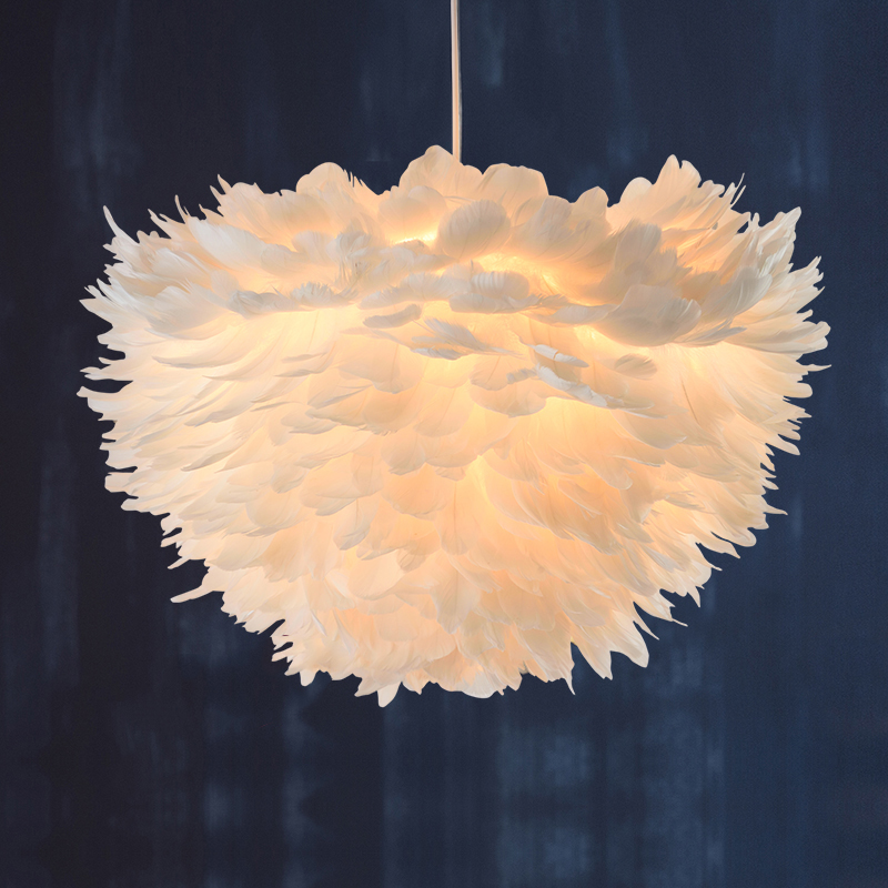 Люстра FEATHERS D70 Pink от ImperiumLoft