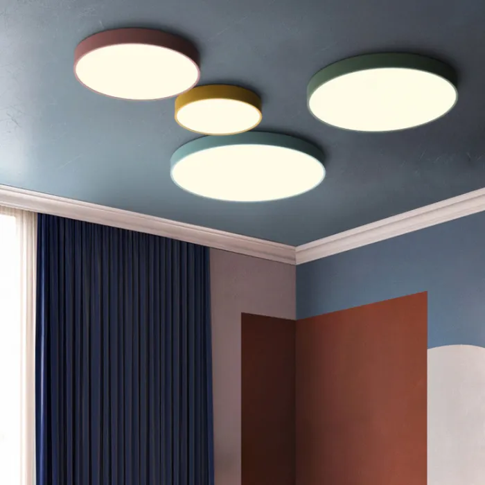 Потолочный светильник DISC COLOR D60 Green от ImperiumLoft