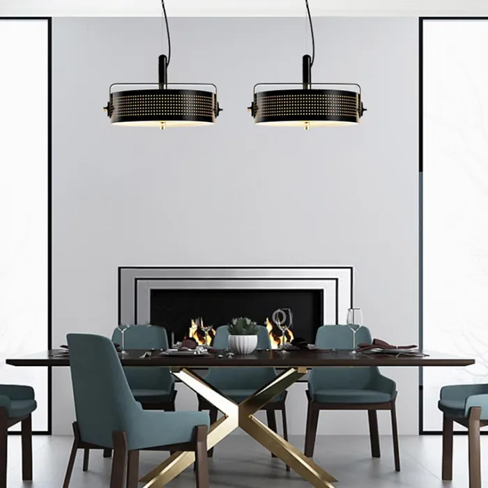 Подвесная люстра SPAN D25 Black от ImperiumLoft