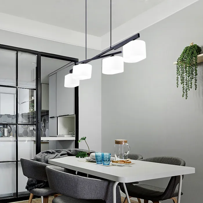 Подвесная рядная люстра RID Black от ImperiumLoft