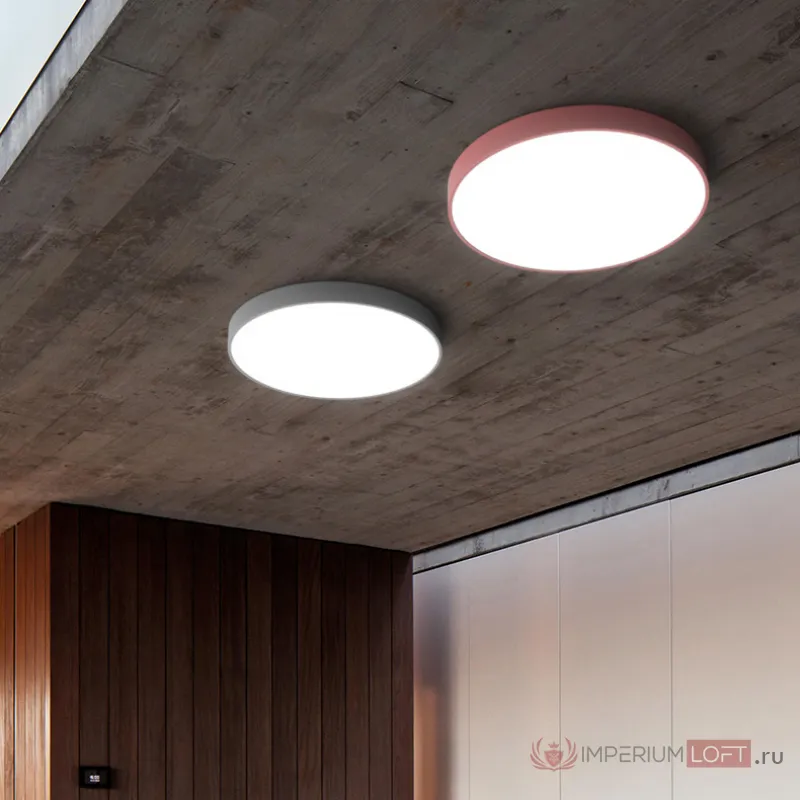 Потолочный светильник DISC COLOR D30 Blue от ImperiumLoft