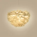 Люстра FEATHERS D70 White от ImperiumLoft