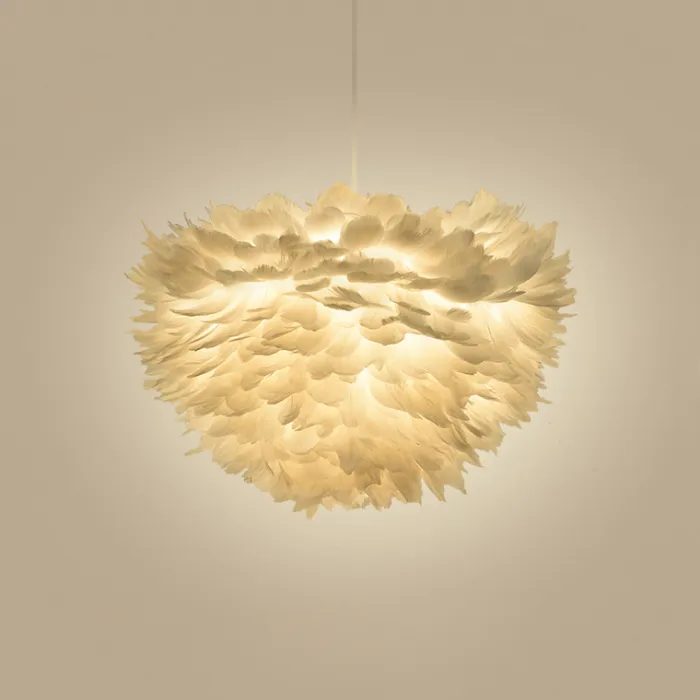 Люстра FEATHERS D70 White от ImperiumLoft