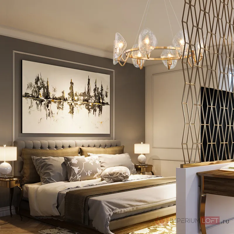 Подвесная кольцевая люстра ICICLES от ImperiumLoft